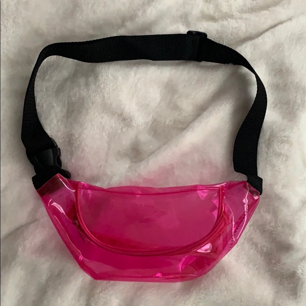 Translucent Pink Fanny Pack